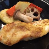 真鱈のカレー風味ムニエル